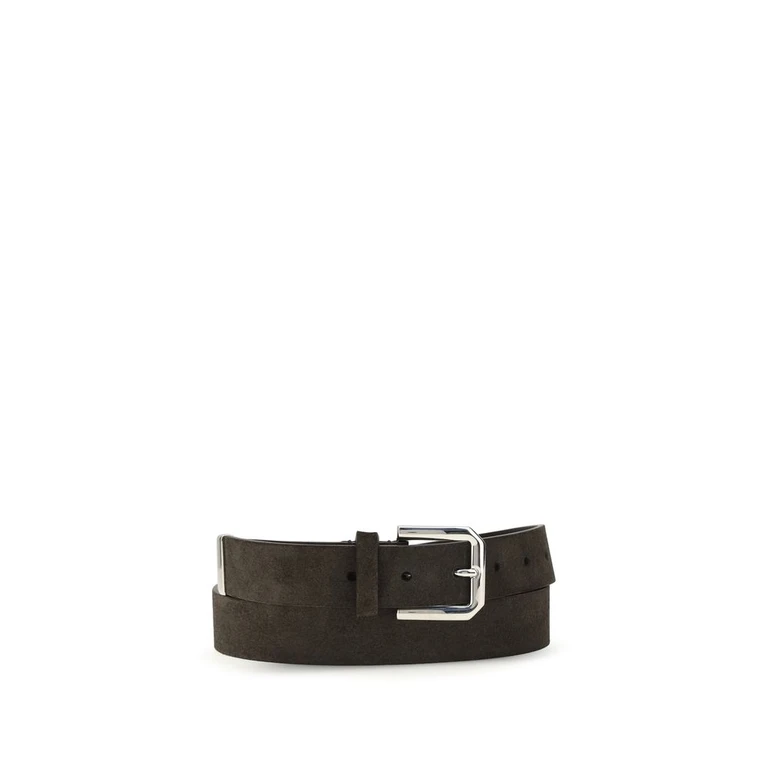 Black Calf Leather Bos Taurus Regular Belt - Men
