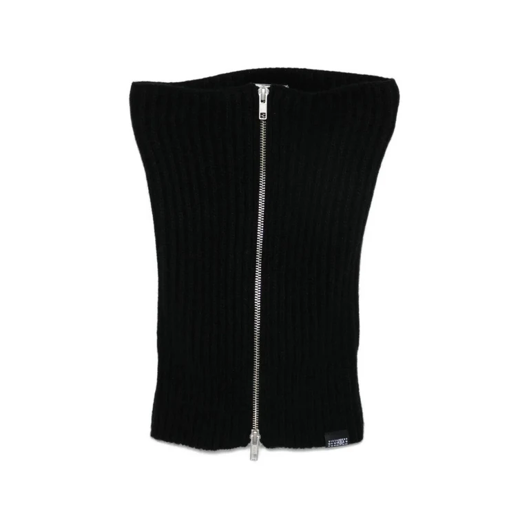 MM6 Scarf High Zip Collar