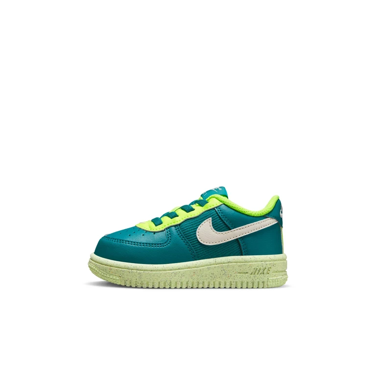 Toddlers Air Force 1 Crater Next Nature 'Bright Spruce Volt' Sneakers