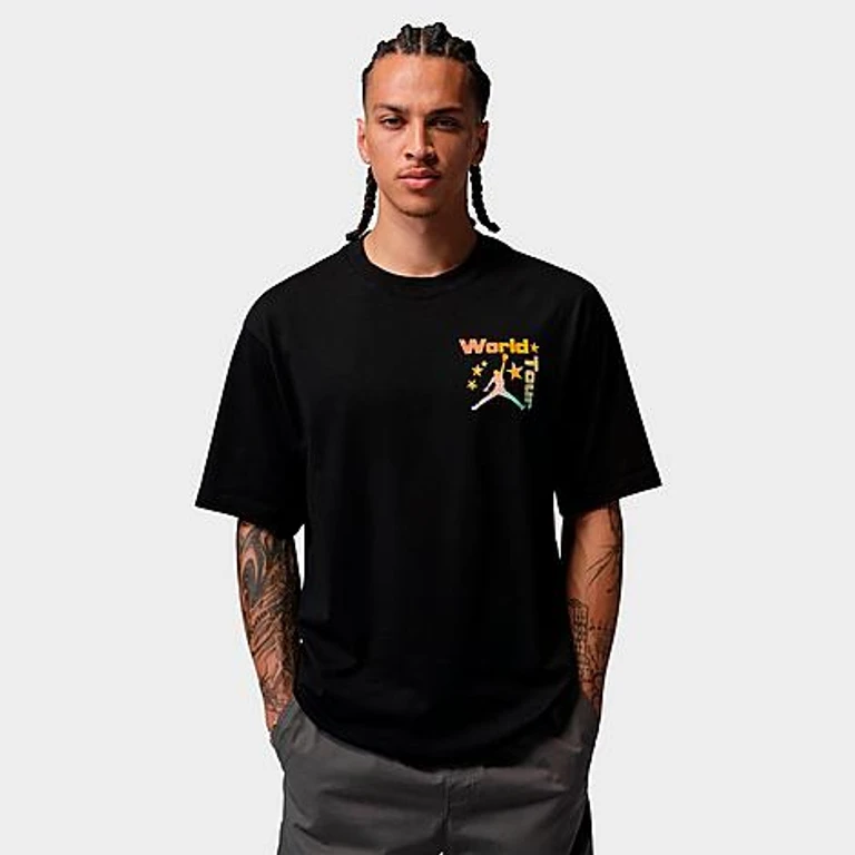 Jordan Men's Brooklyn Festival T-Shirt in Black Size: XS