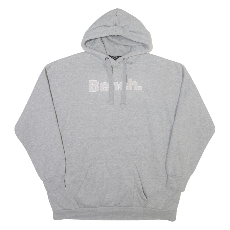 BENCH Womens Grey Hoodie UK 16