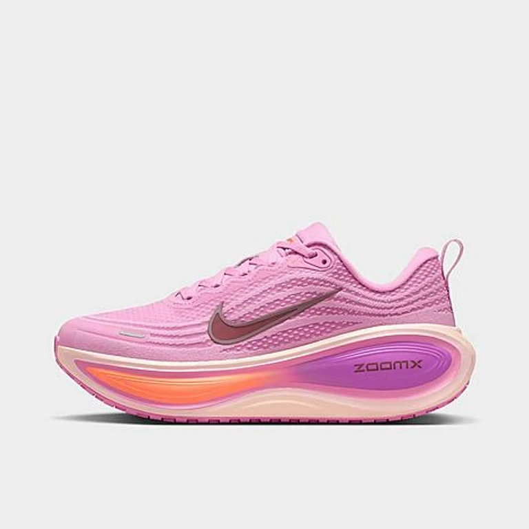 Nike Women's Vomero Plus Running Shoes in Light Magenta/Pink Foam/Bright Violet Size: 5.0