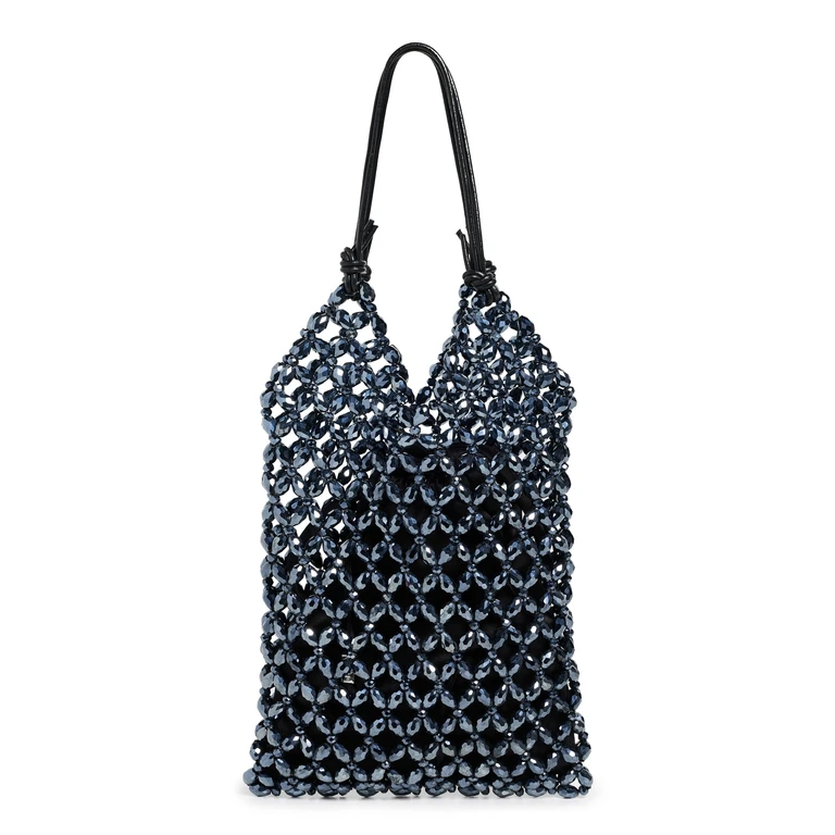 STAUD Karla Beaded Bag Eclipse One Size