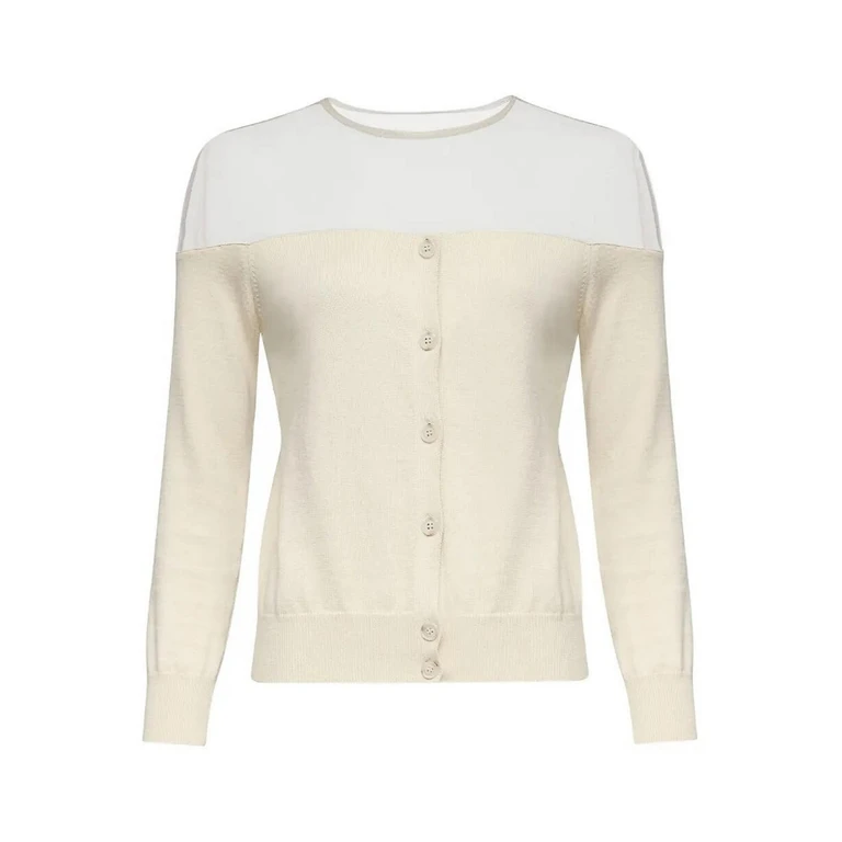 MM6 Maison Margiela Cardigan - Blanc (S62HP0043M13273729)