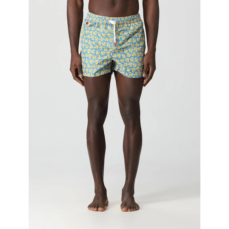 Swimsuit Men color Gnawed Blue (UCOM03XB600996)