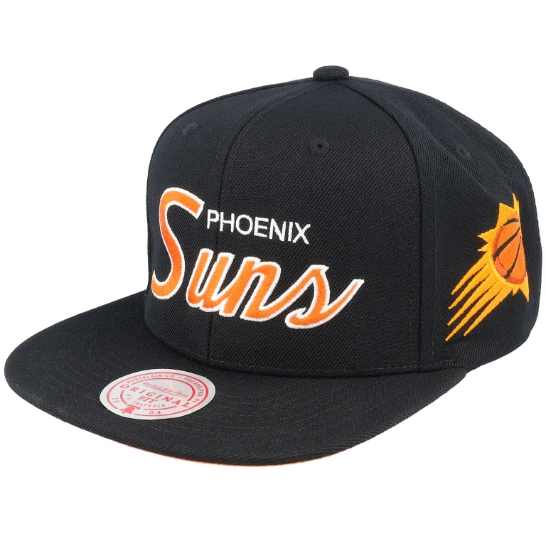 Men's NBA Team Script 2.0 Snapback Suns Snapback Caps