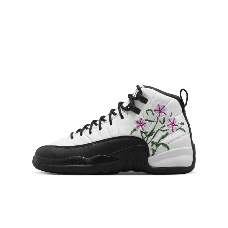 Youth 12 Retro Gs "Floral" Sneakers