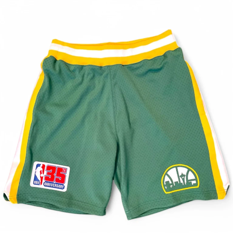 Men's NBA Authentic Shorts Supersonics 80