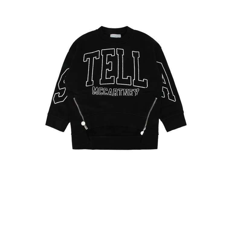 Stella Mccartney Kids Sweatshirt Nerolavato Cotton Felpe