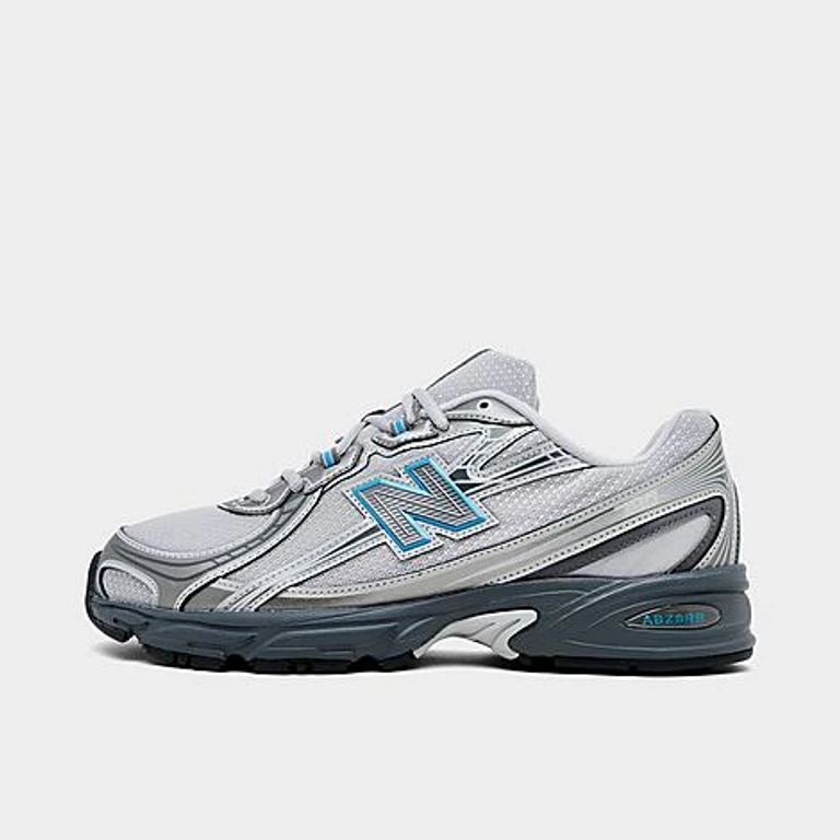 New Balance Men's 740 Casual Shoes in Raincloud/Fan Blue Size: 11.0
