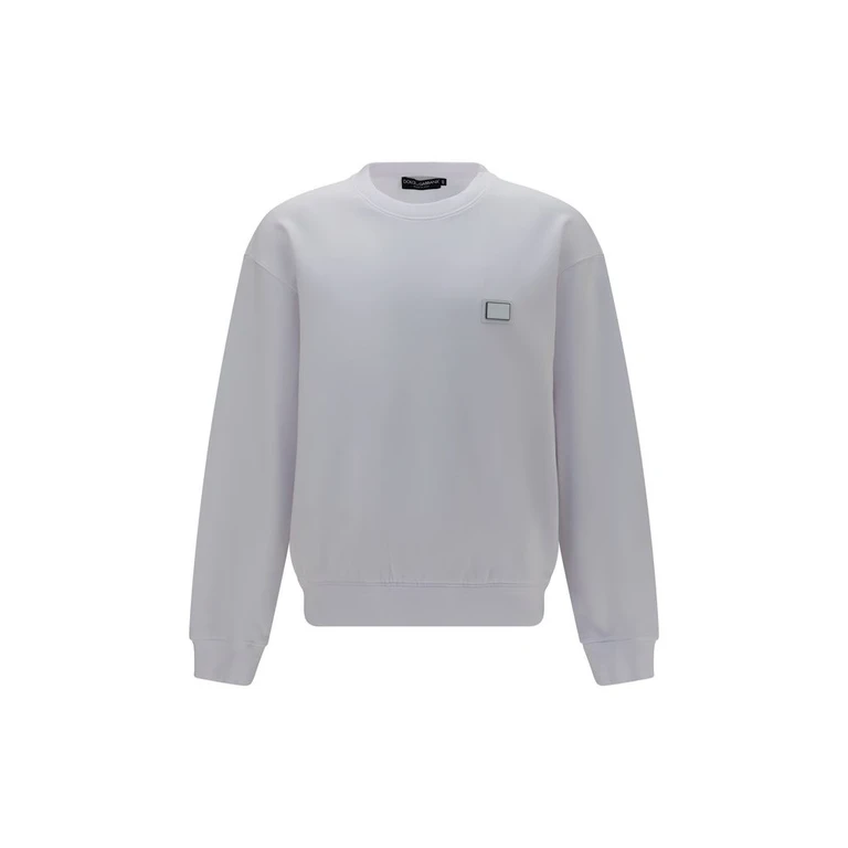 White Cotton Sweatshirt Clothing - Men
