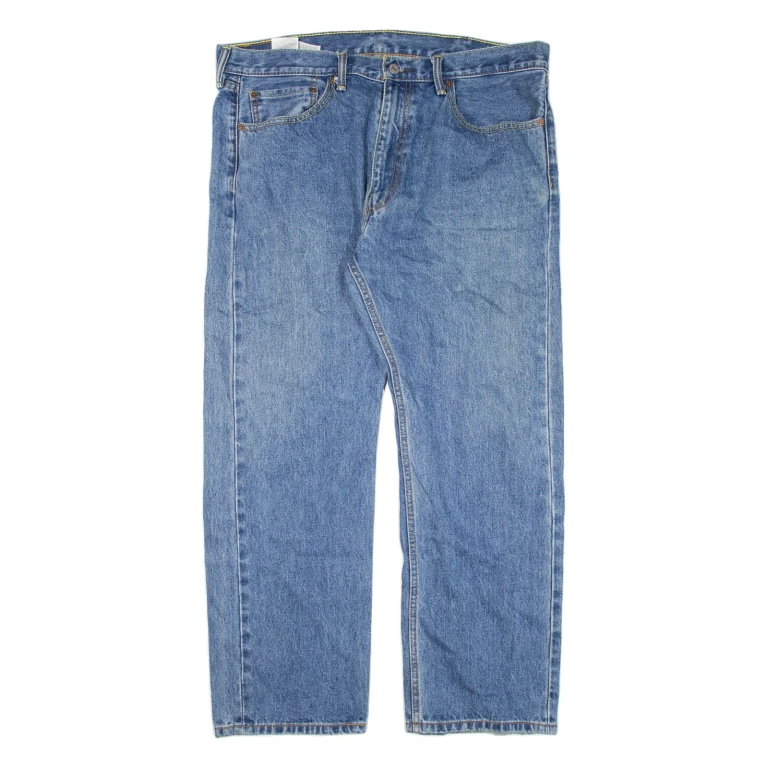 LEVI'S 505 Jeans Mens Blue Regular Straight W38 L29