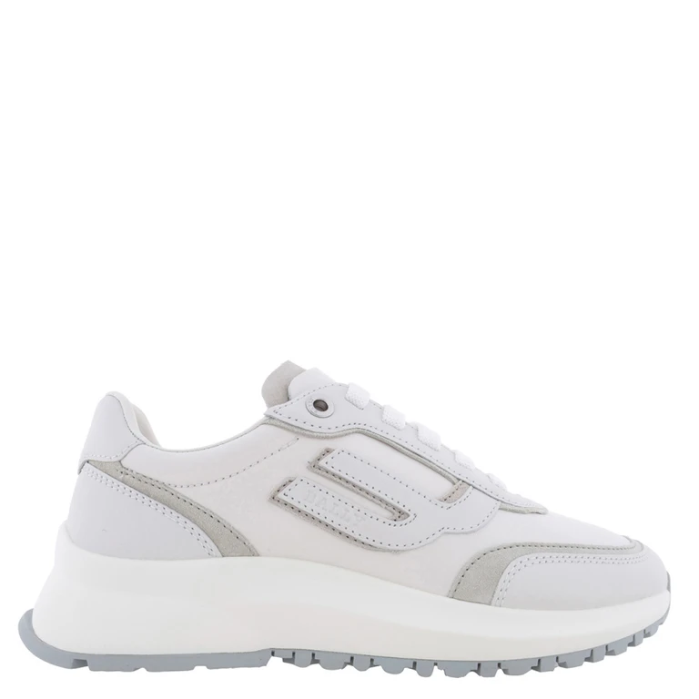 Bally Demmy Leather Low-Top Sneakers, Brand Size 36 ( US Size 5.5 )