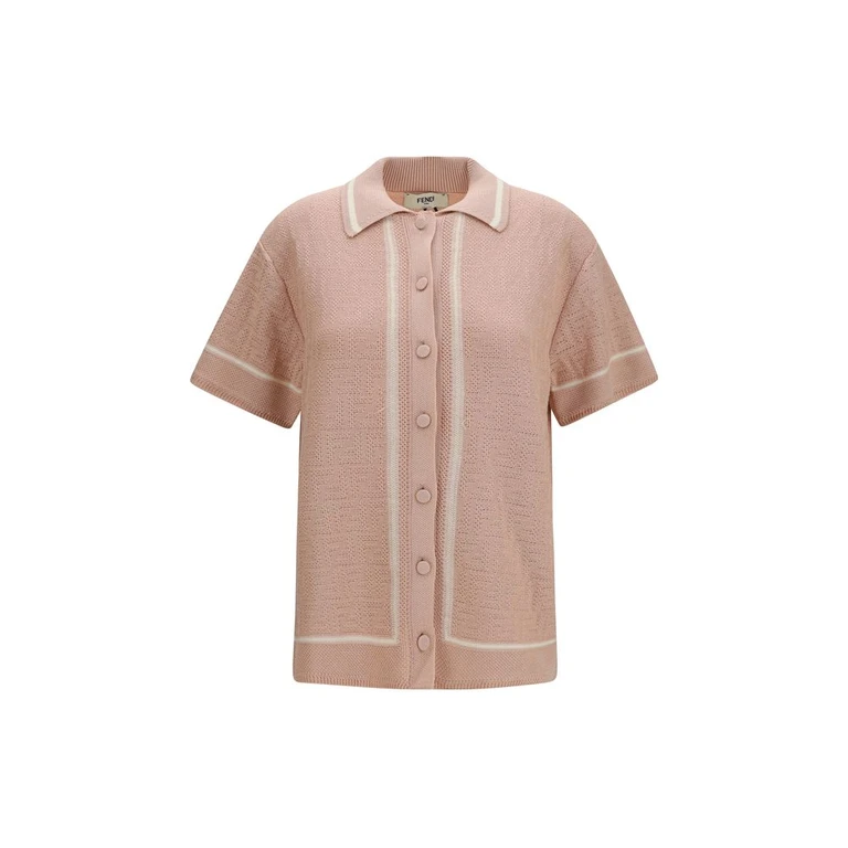Fendi Multicolor Cotton Shortsleeve Shirt - Women