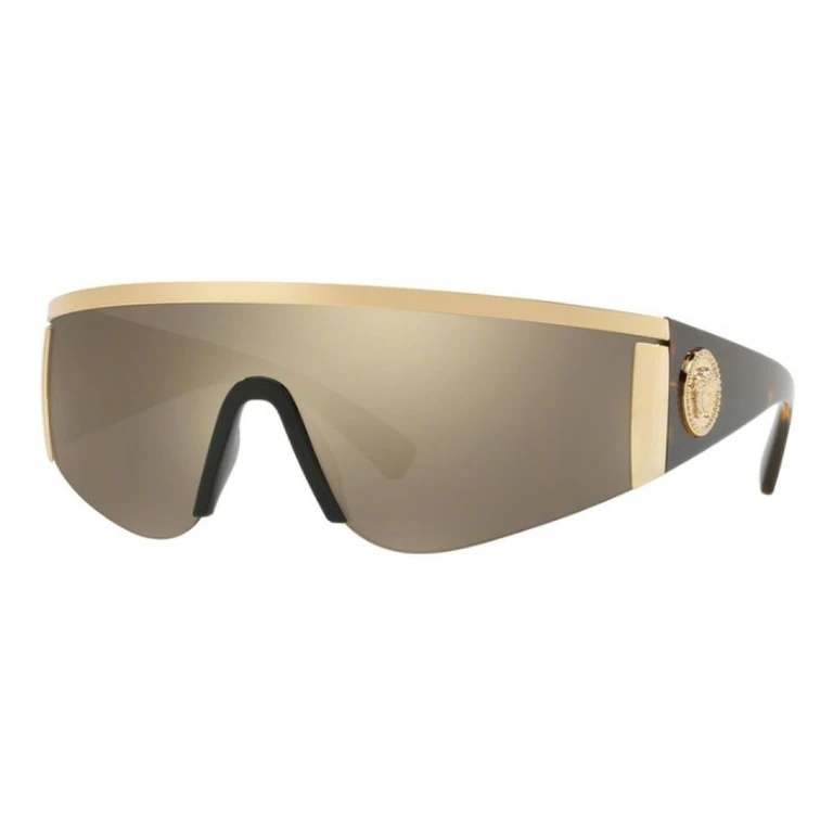 Versace Gold Acetate Sunglasses - Unisex