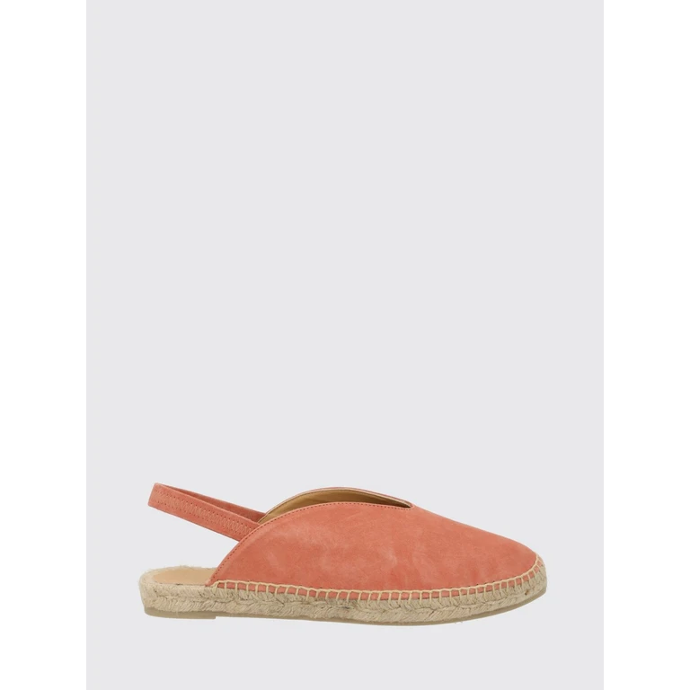 Rania Suede Slingback Espadrilles with Low Heel (026089807)