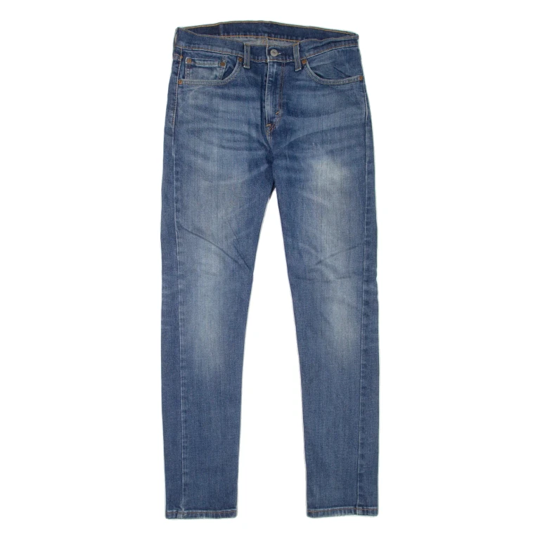 LEVI'S 510 Jeans Mens Blue Slim Skinny Stone Wash W31 L32