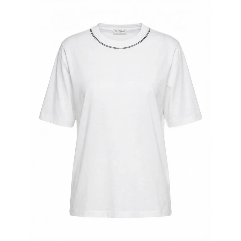 T-shirt in cotone bianco