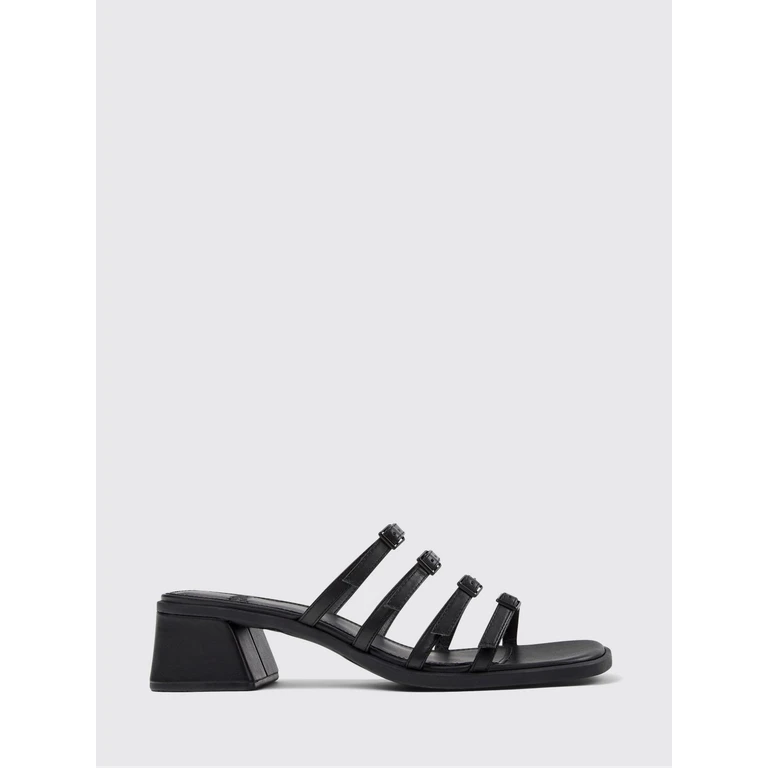 Heeled Sandal Woman color Black (K201911-001KORASANDAL0)
