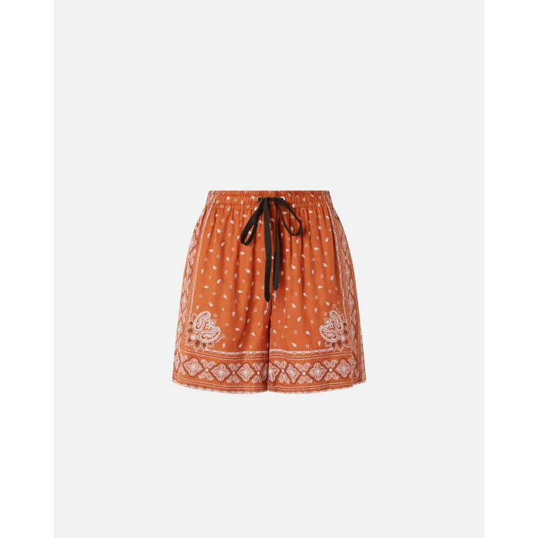 Pinko - Short à imprimé bandana - XS