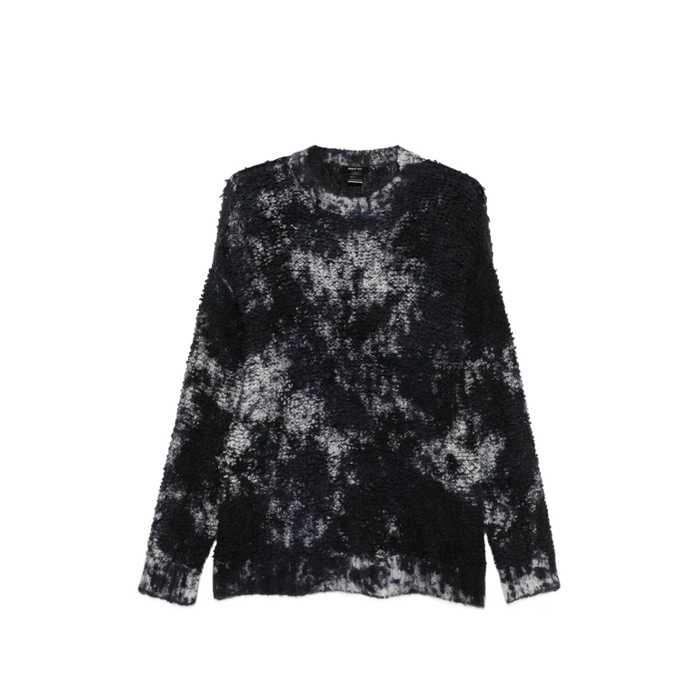 Avant Toi Tie-dye Bouclé Knitwear
