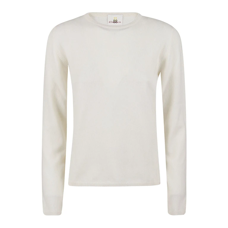 Eleven88 Pull Col Rond - Blanc (MONETICE)