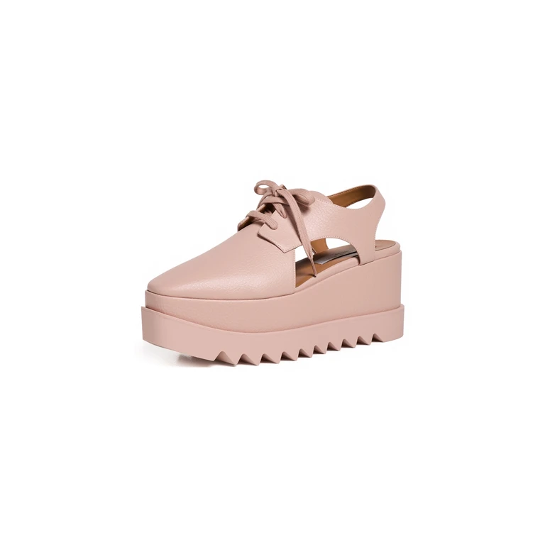 Stella McCartney Elyse Eco Grainy Alter Mat Slingbacks Blush 39.5