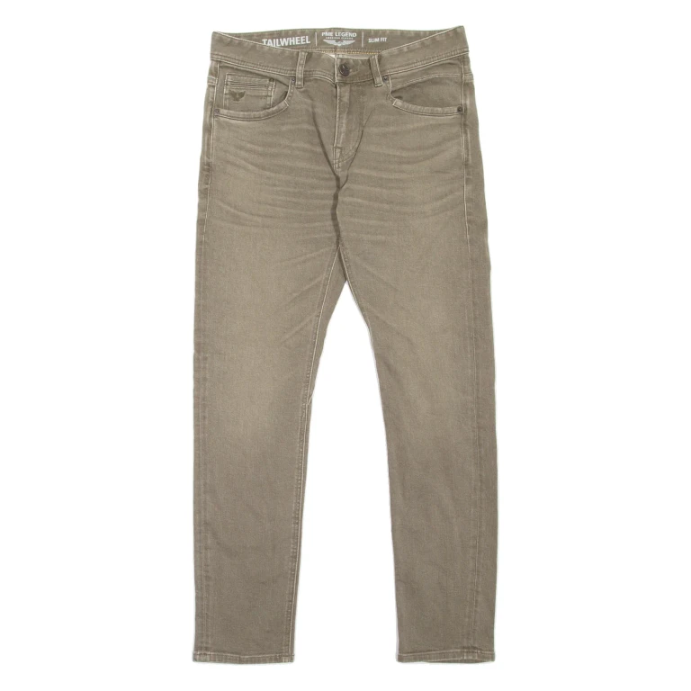 PME LEGEND Tailwheel Mens Jeans Green Slim Tapered W31 L30