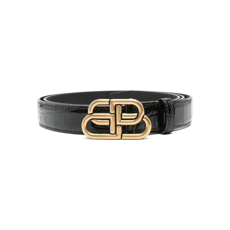 Balenciaga BB Thin Belt