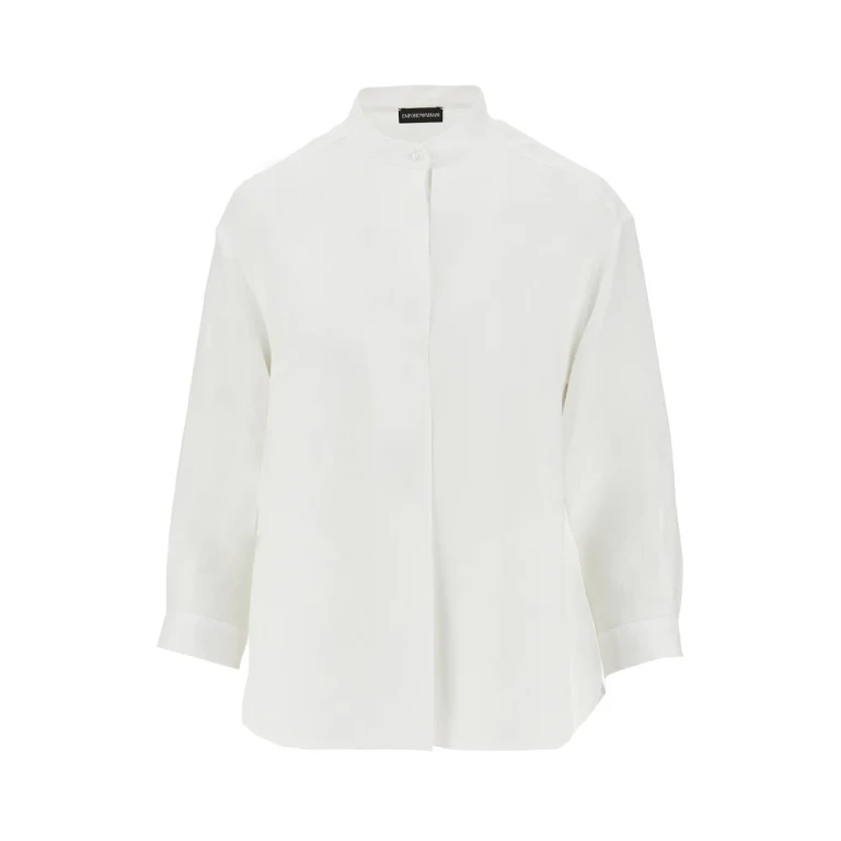 EMPORIO ARMANI Linen shirt Woman 40