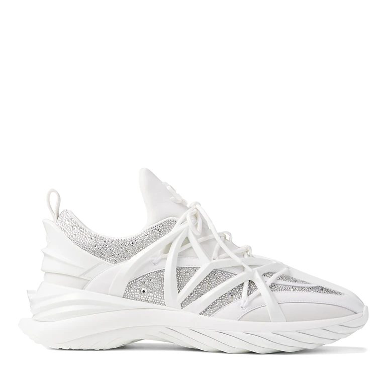 Cosmos/F Crystal Embellished Low-top Sneakers, Brand Size 45 ( US Size 12 )