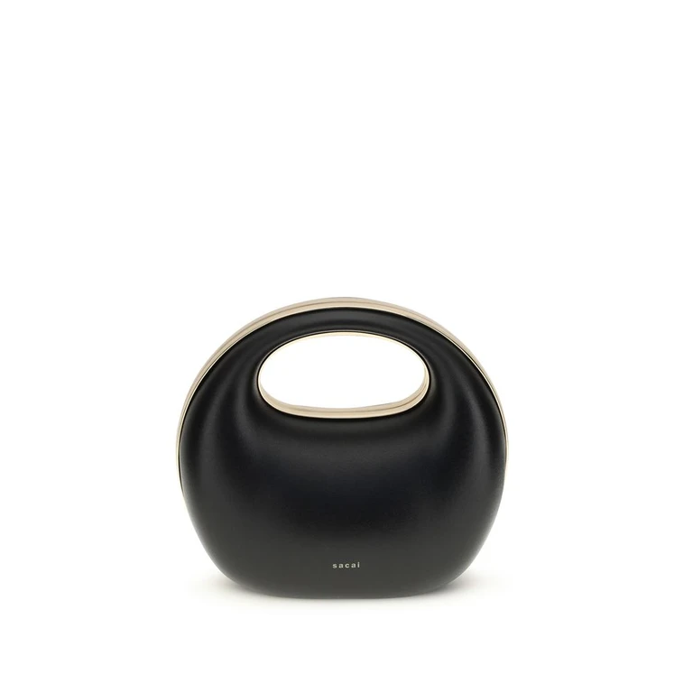 Black Calf Leather Bos Taurus Handbag Bag - Women