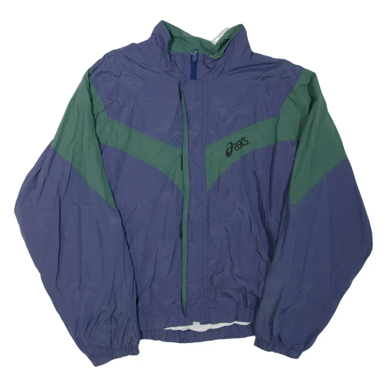 ASICS Mens Track Jacket Blue XL