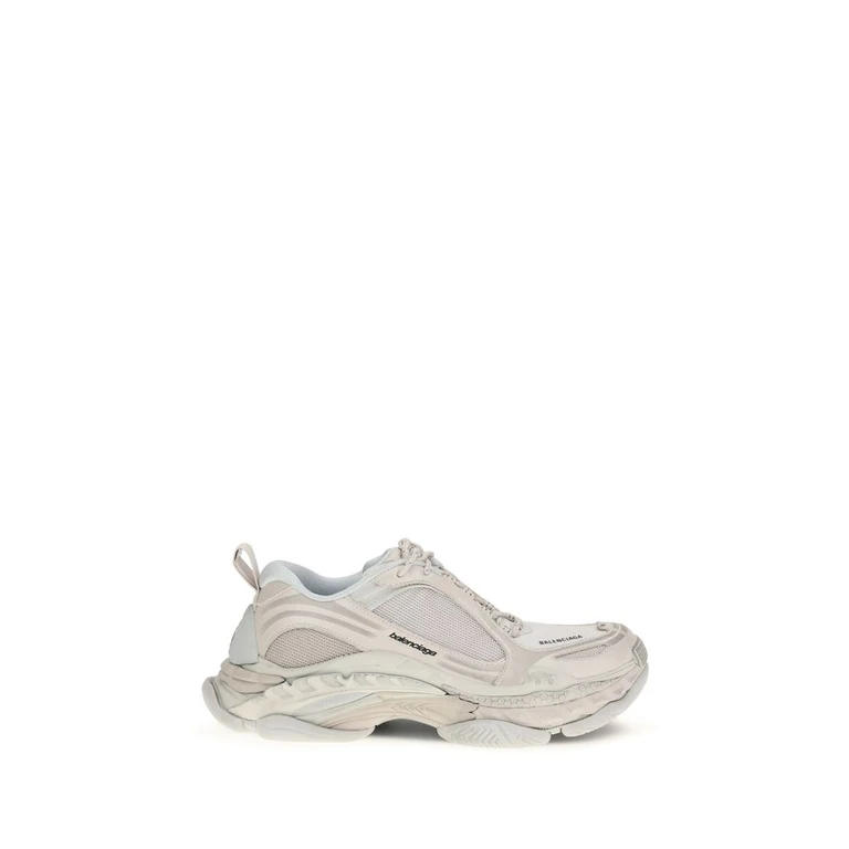 Balenciaga White Polyurethane Chunky Sneakers - Women