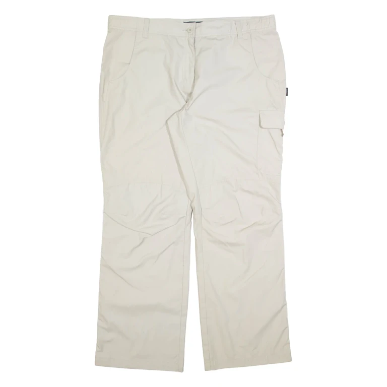 BERGHAUS Outdoor Womens Trousers Beige Relaxed Bootcut W38 L31