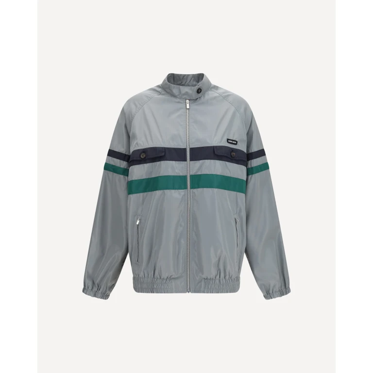 MIU MIU Technical silk Jacket Female 42