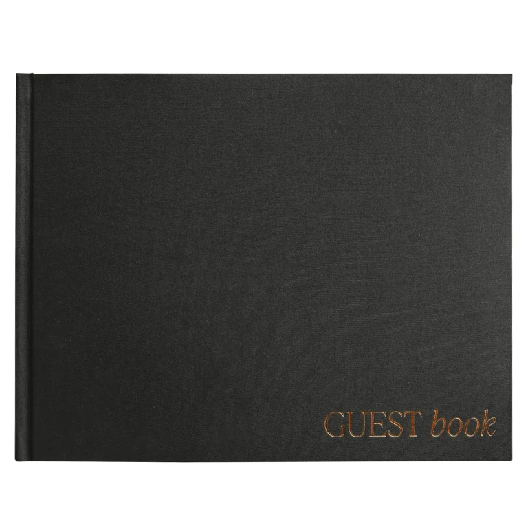 Black Guest Book