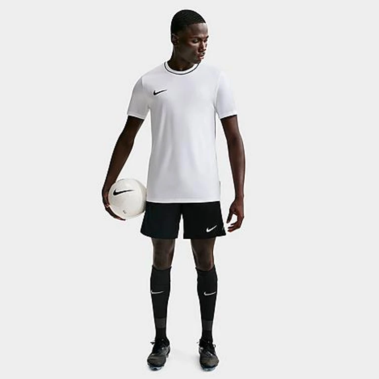 Nike Men's Strike Dri-FIT Strike Soccer Shorts in Black/White Size: XS