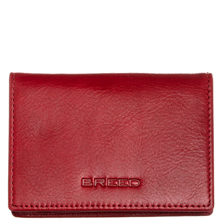 Porter Genuine Leather Bi-Fold Wallet - Maroon