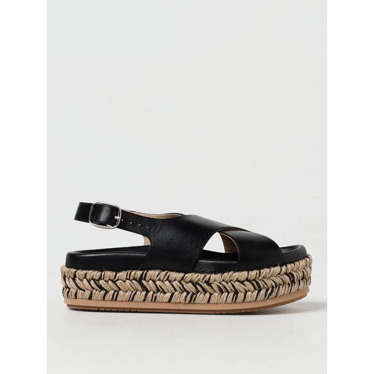 Heeled Sandal Woman color Black (24270501)