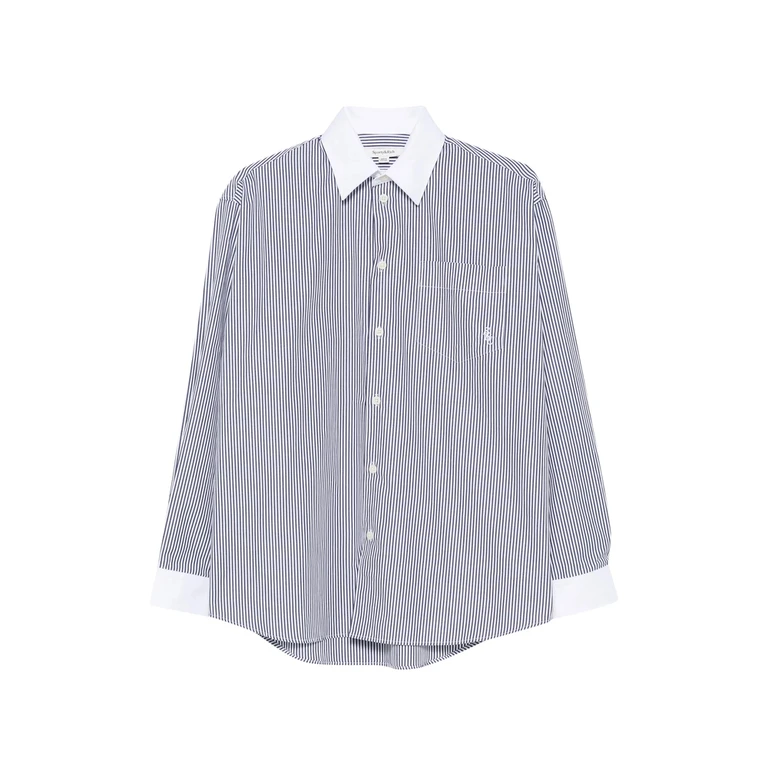 Sporty & Rich Striped Cotton Shirt