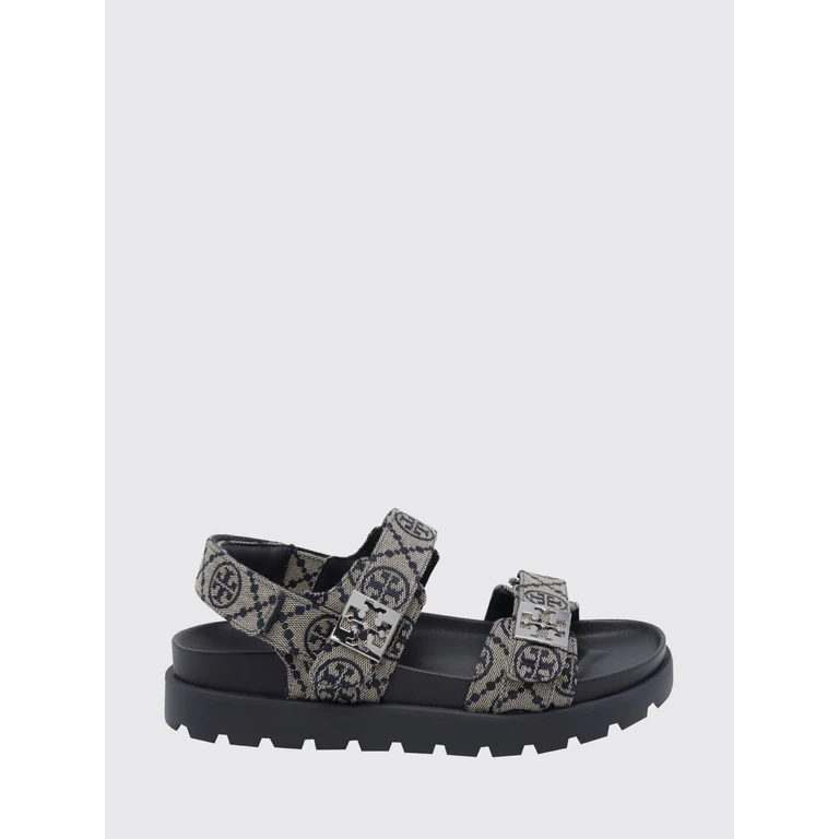 TORY BURCH Heeled Sandal Woman color Grey (184016430)