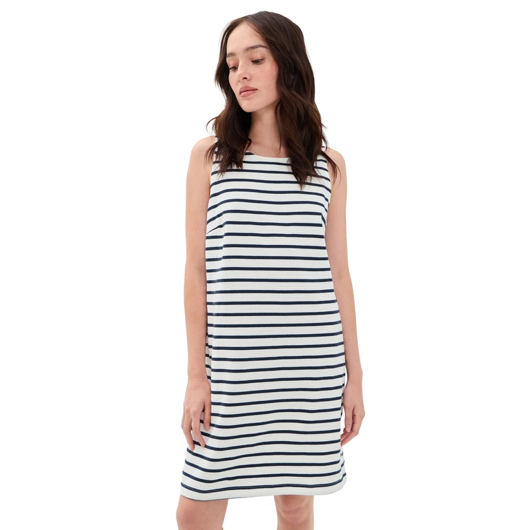 RAILS Kaylee Tank Dress Ivory Navy Stripe XXS