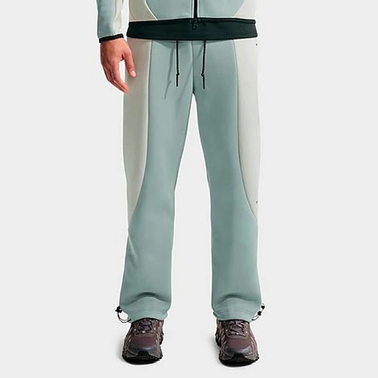 Nike Men's Tech Fleece Pro Open Hem Pants in Light Pumice/Light Bone/Black Size: XS
