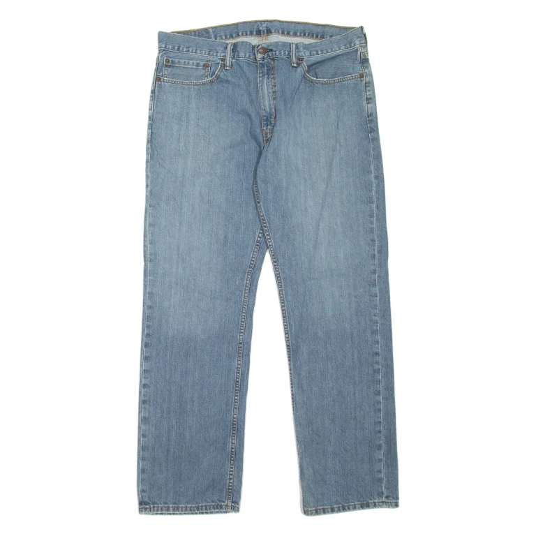 LEVI'S 559 Jeans Mens Blue Relaxed Straight Stone Wash W36 L32