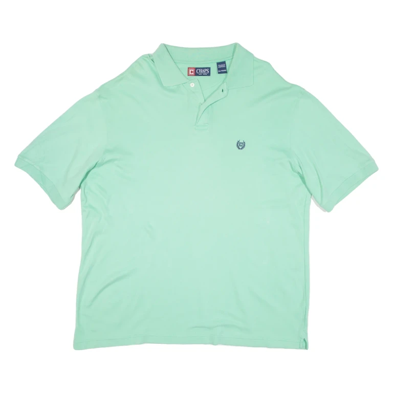 CHAPS Mens Polo Shirt Green XL