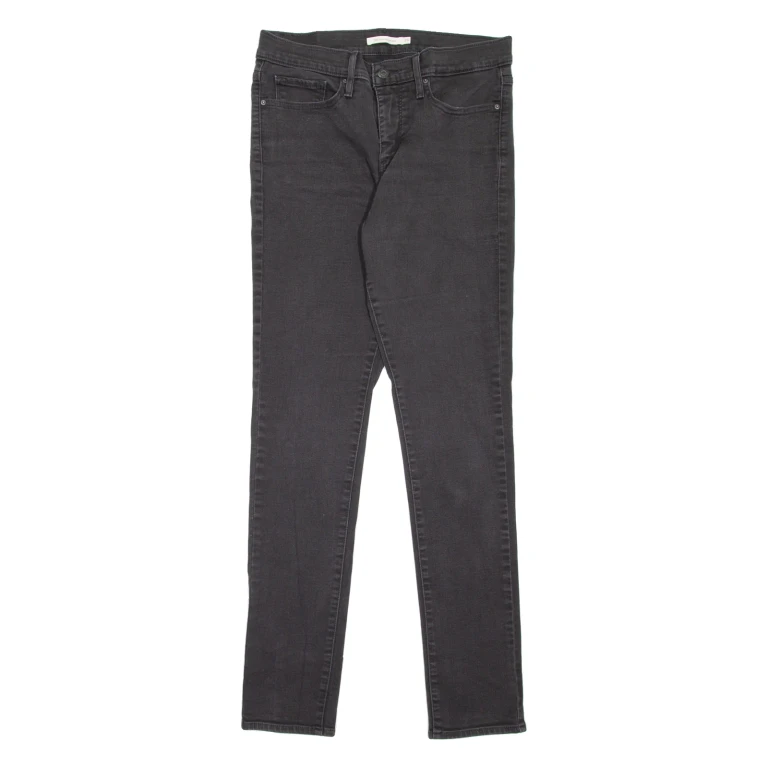 LEVI'S 311 Shaping Womens Jeans Black Slim Skinny W30 L32