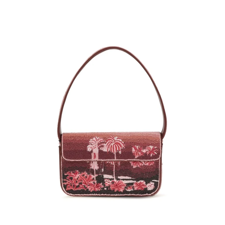 Staud Multicolor Glass Shoulder Bag - Women