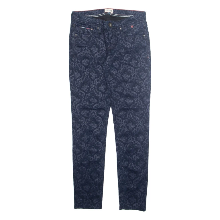TOMMY HILFIGER Womens Jeans Blue Regular Skinny W28 L28