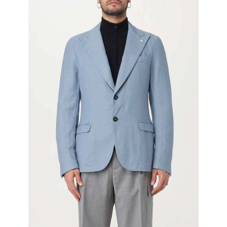 Jacket Men color Gnawed Blue (3532G2748TW23365080)